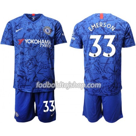 Chelsea Emerson 33 Børn Hjemme Fodboldsæt 2019-20 S/S (+ Korte bukser)
